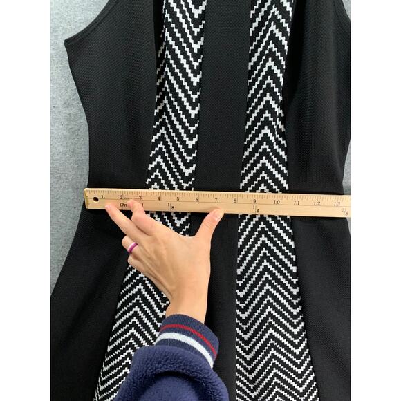 En Focus Studio Dress Women Size 4 Mini Dress Black Evening Sleeveless - Picture 4 of 7